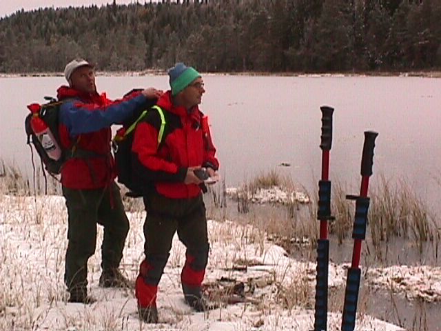 20/10 -02 Dalkarlstjärn och Kvarntjärn - 7 bilder.